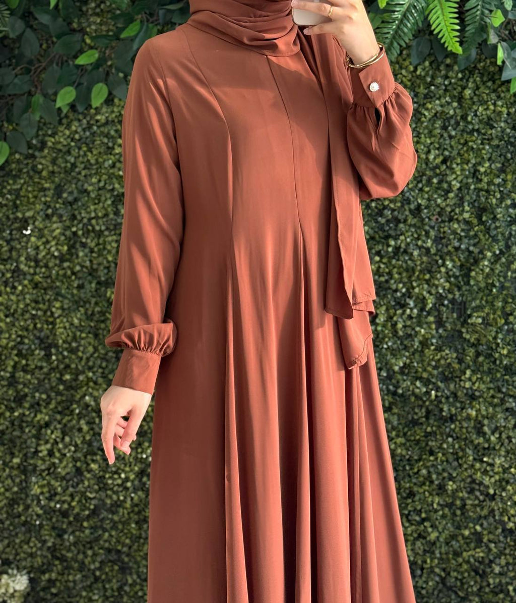 Medine İpek Elbise 9112