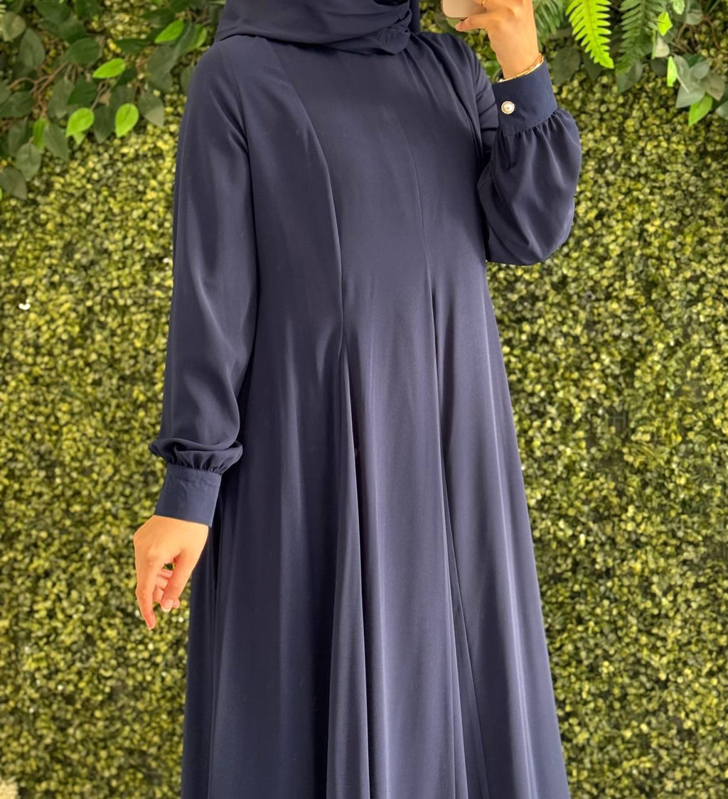 Medine İpek Elbise 9112