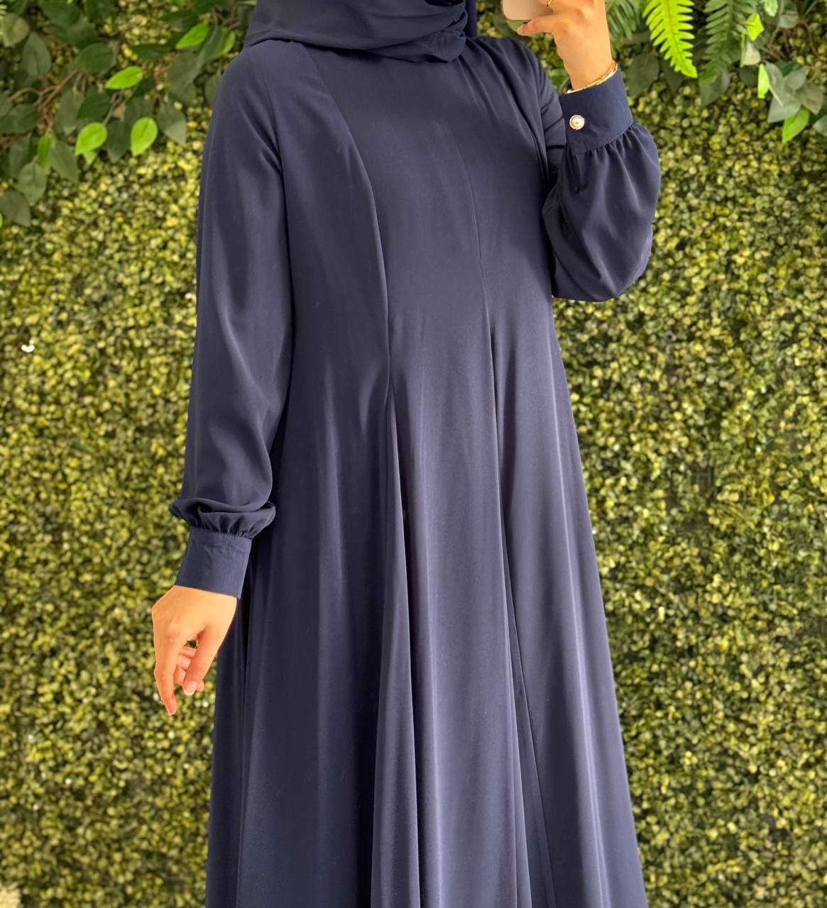 Medine İpek Elbise 9112