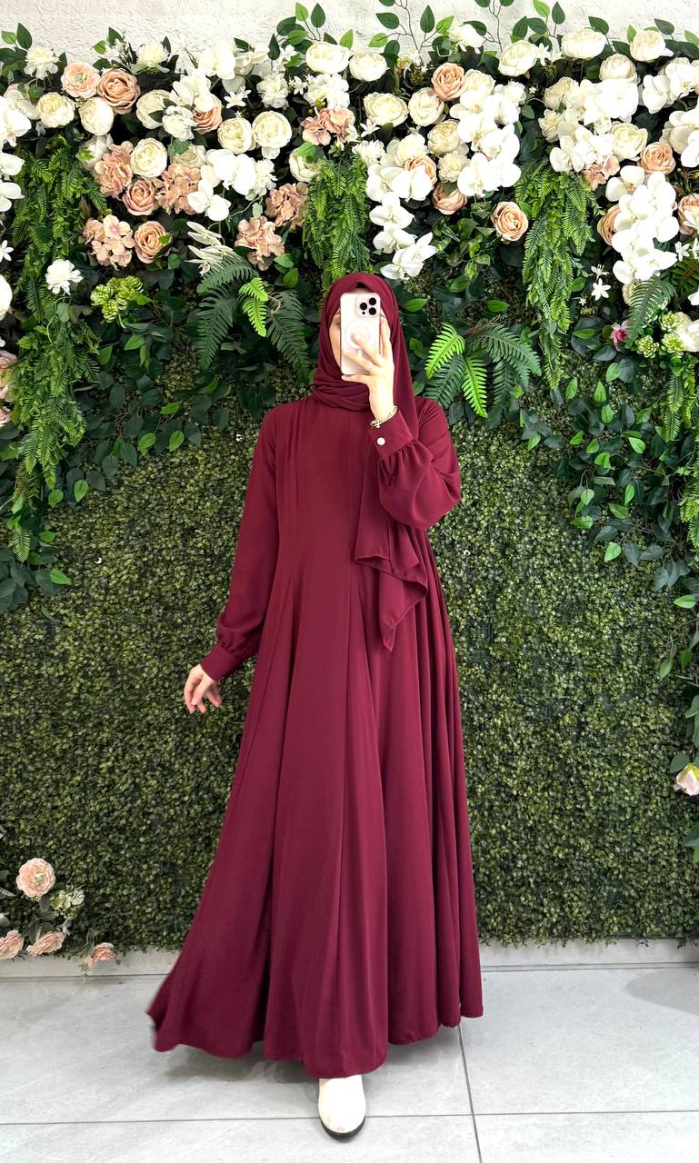 Medine İpek Elbise 9112