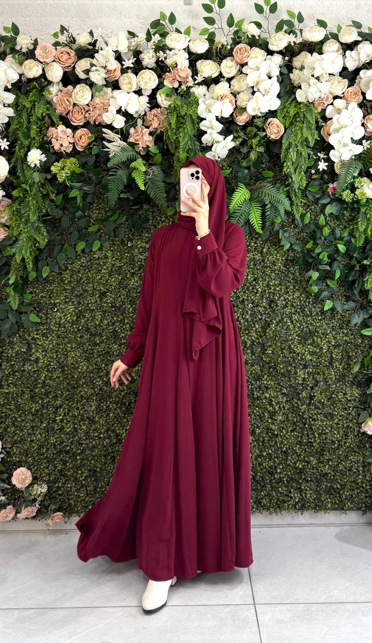 Medine İpek Elbise 9112