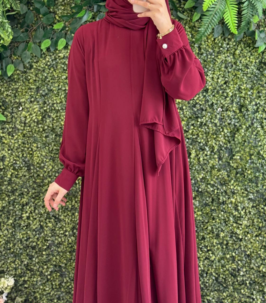 Medine İpek Elbise 9112