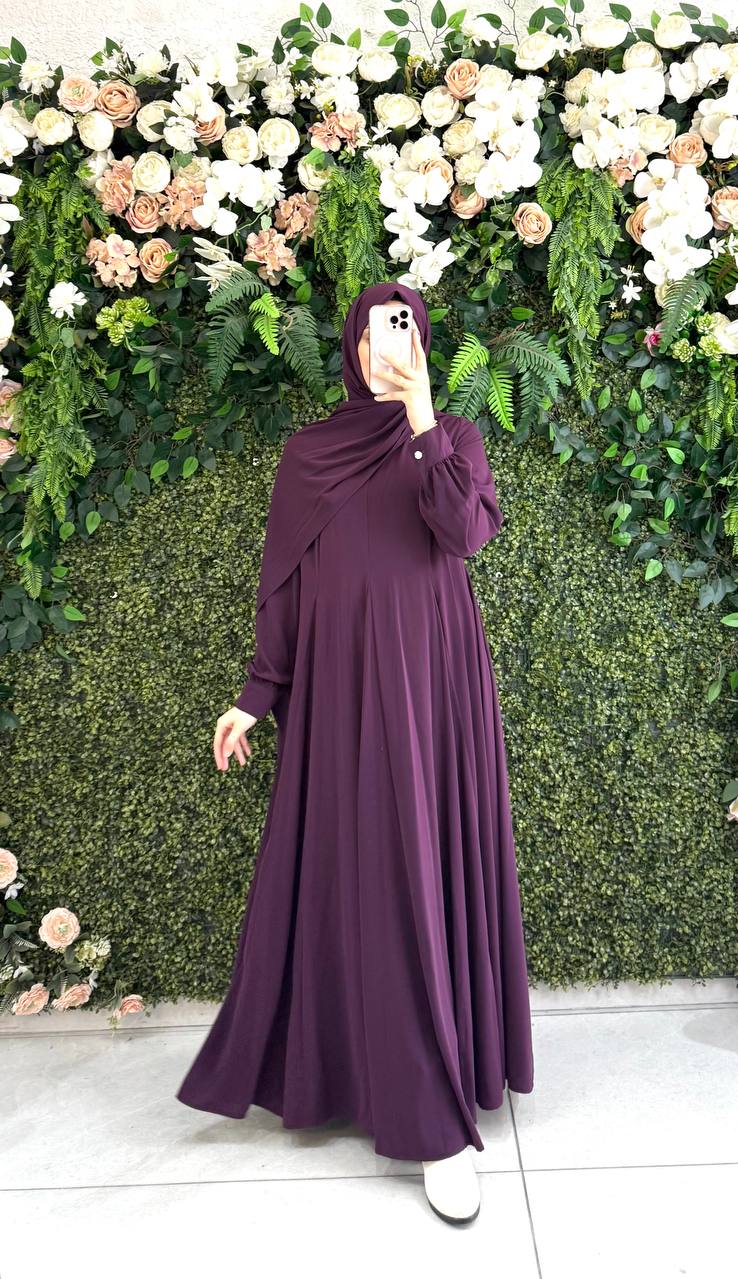 Medine İpek Elbise 9112