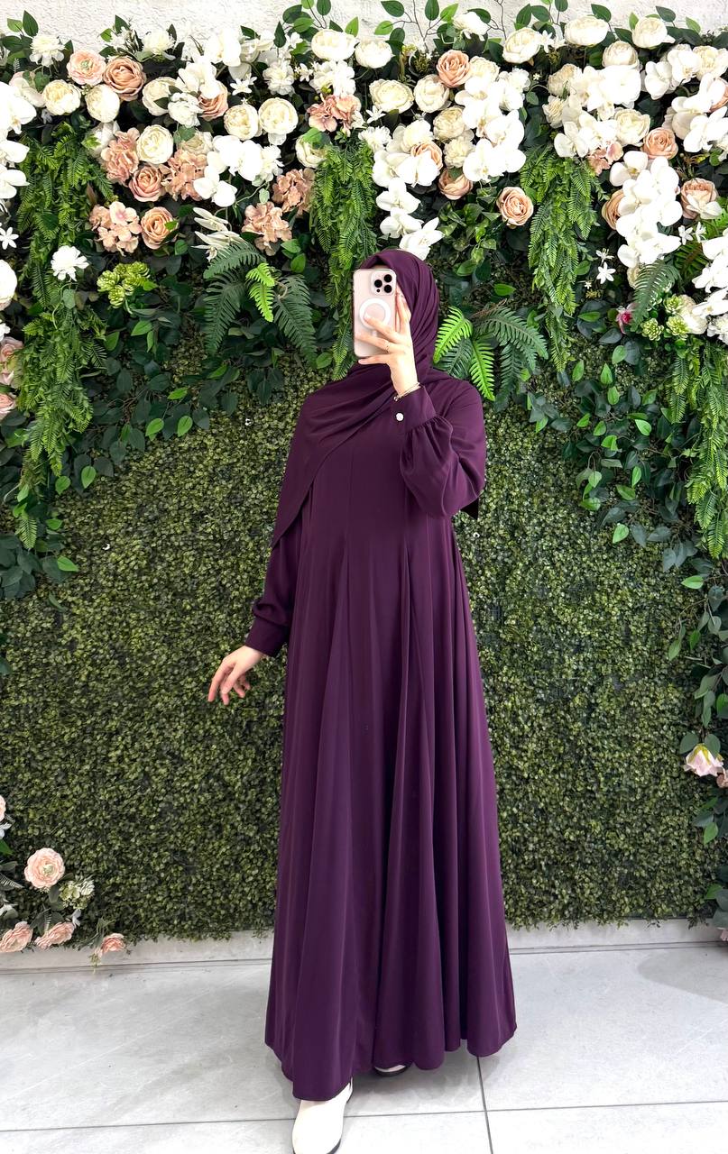 Medine İpek Elbise 9112