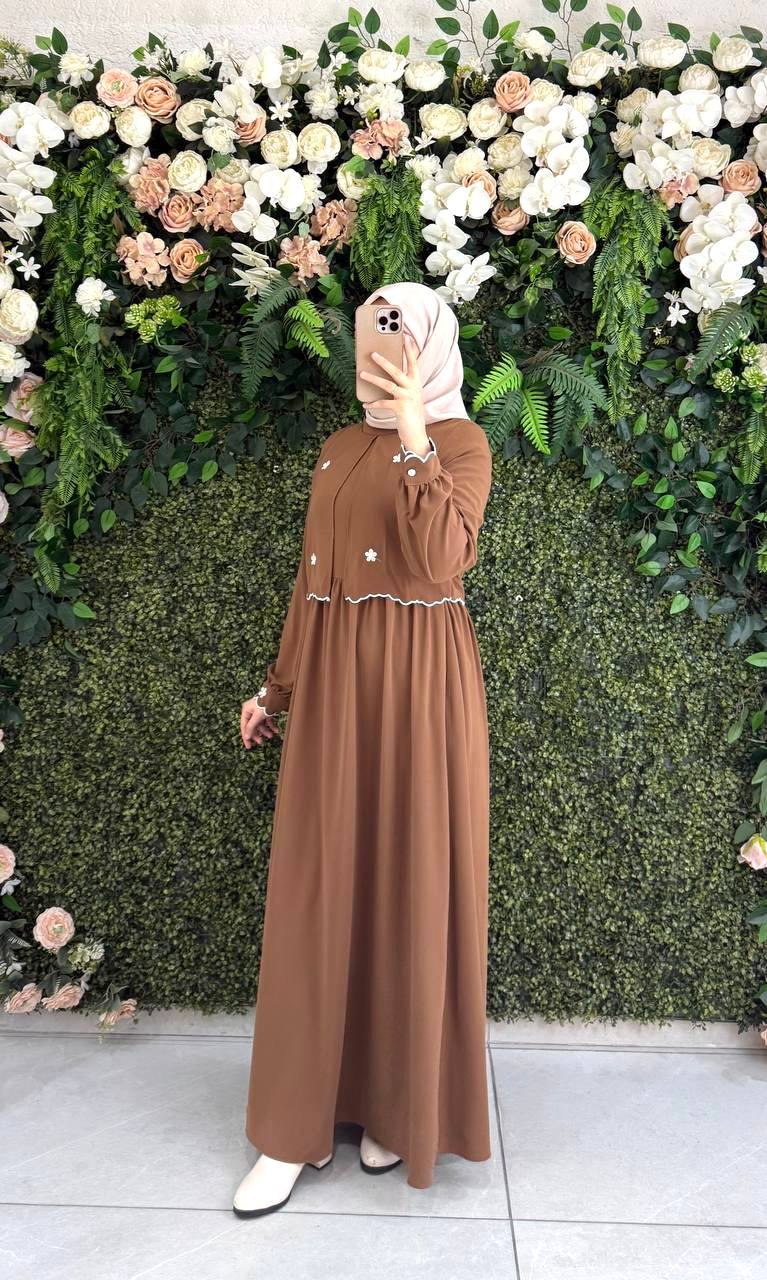 Medine İpek Elbise 9136