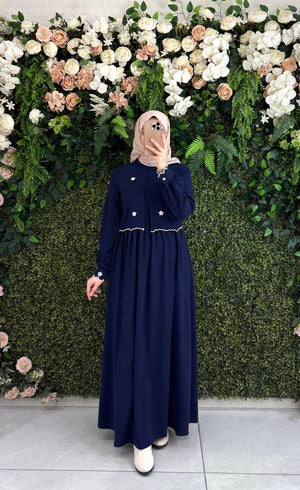Medine İpek Elbise 9136