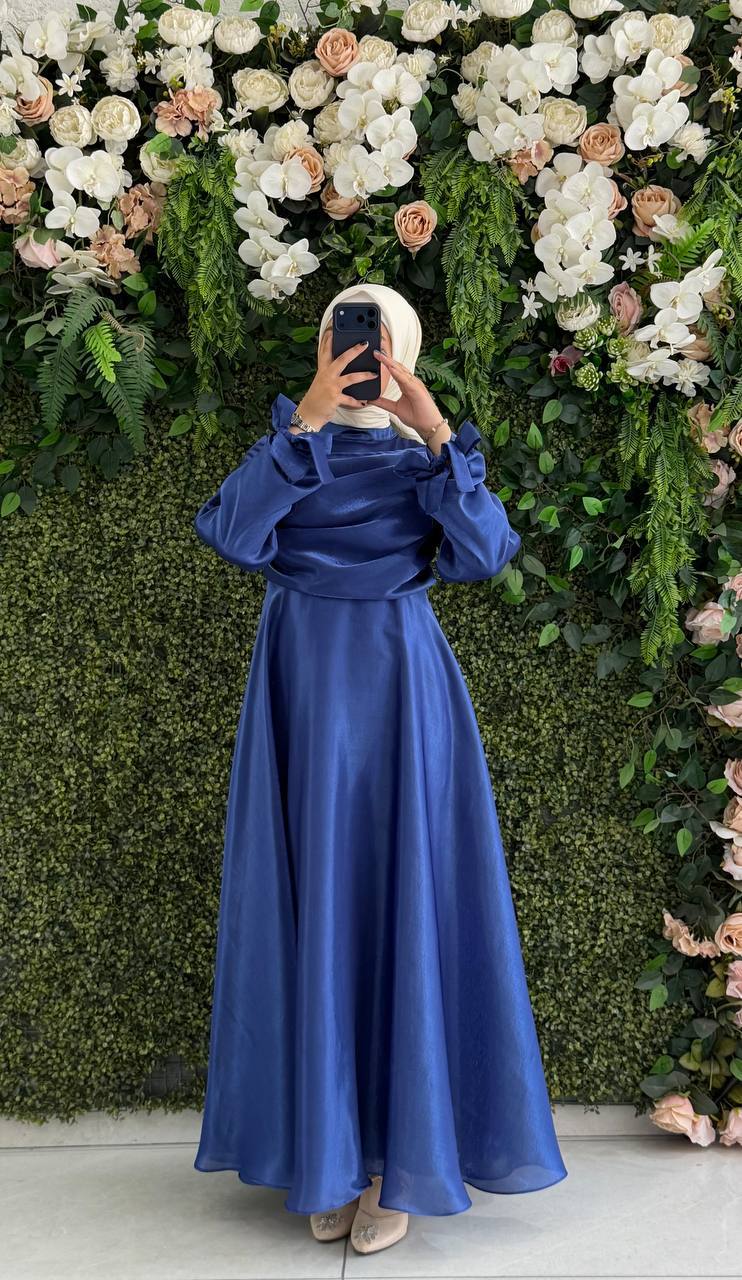 İpek Organza Abiye 9321