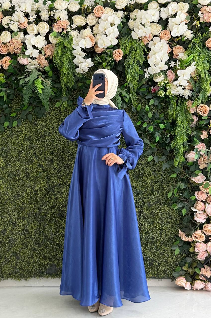 İpek Organza Abiye 9321