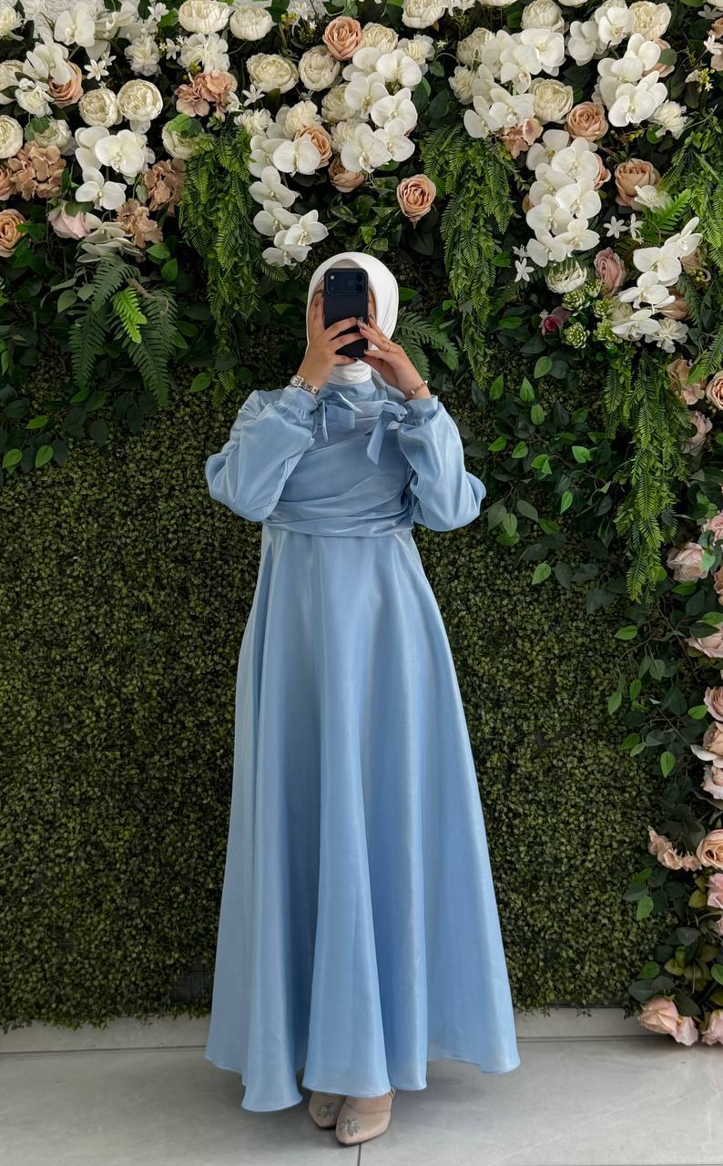 İpek Organza Abiye 9321