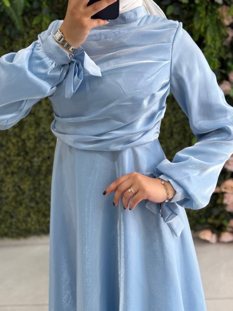 İpek Organza Abiye 9321