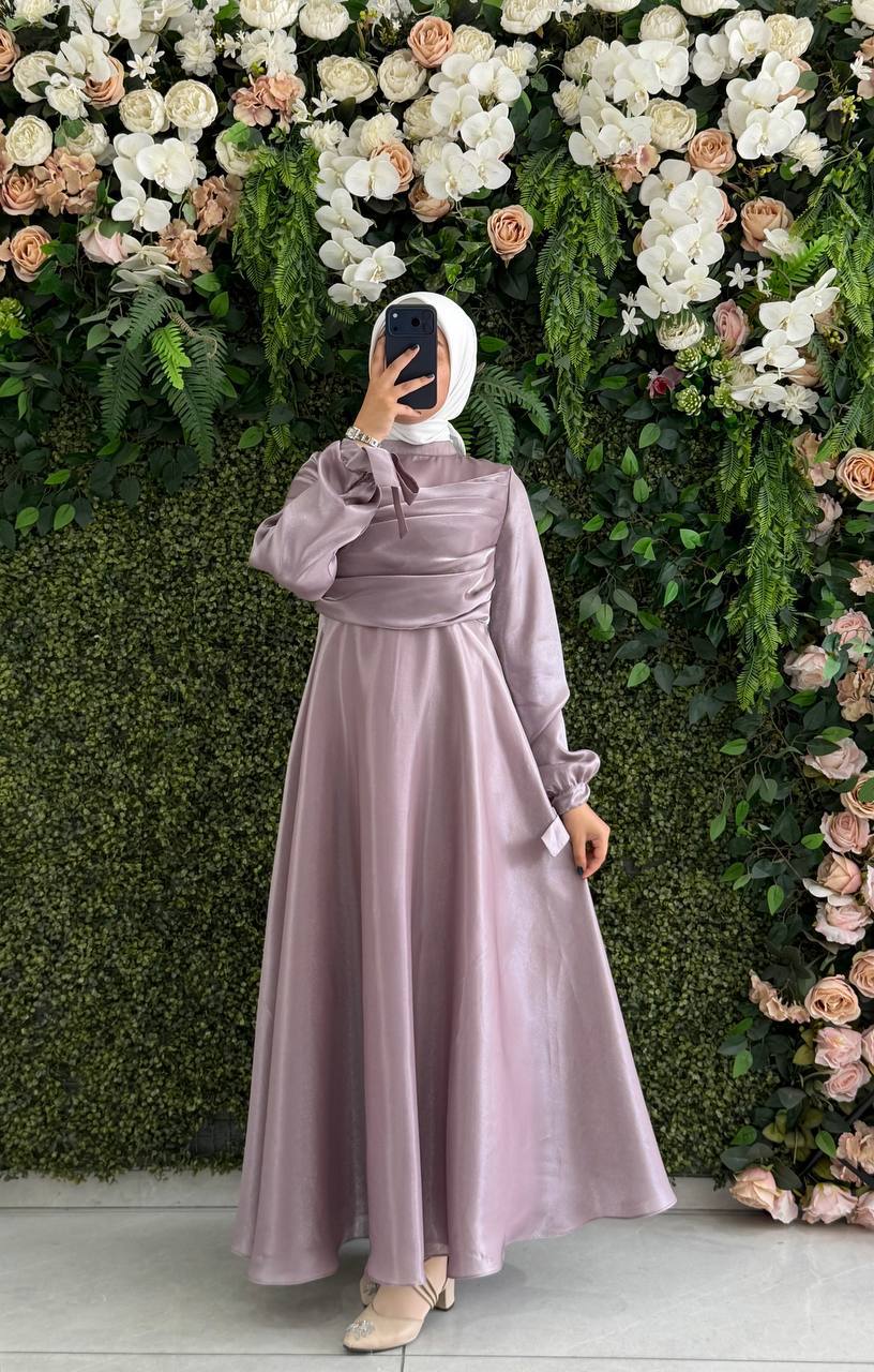 İpek Organza Abiye 9321
