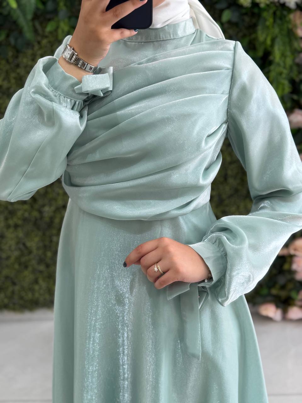 İpek Organza Abiye 9321