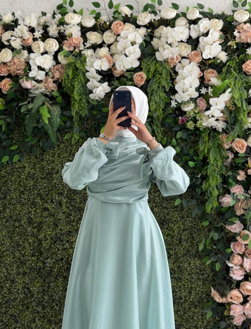 İpek Organza Abiye 9321