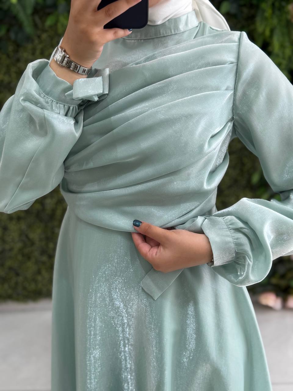 İpek Organza Abiye 9321