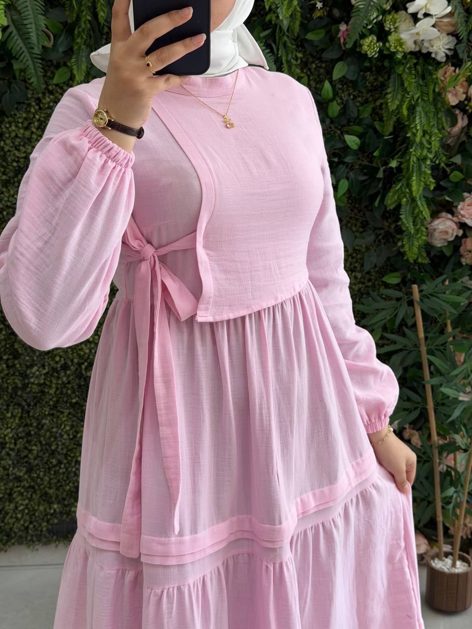 Müslin Elbise 9253