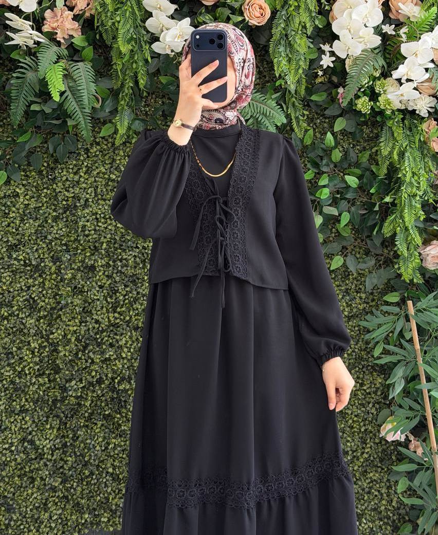 Linda Krep Elbise 9250