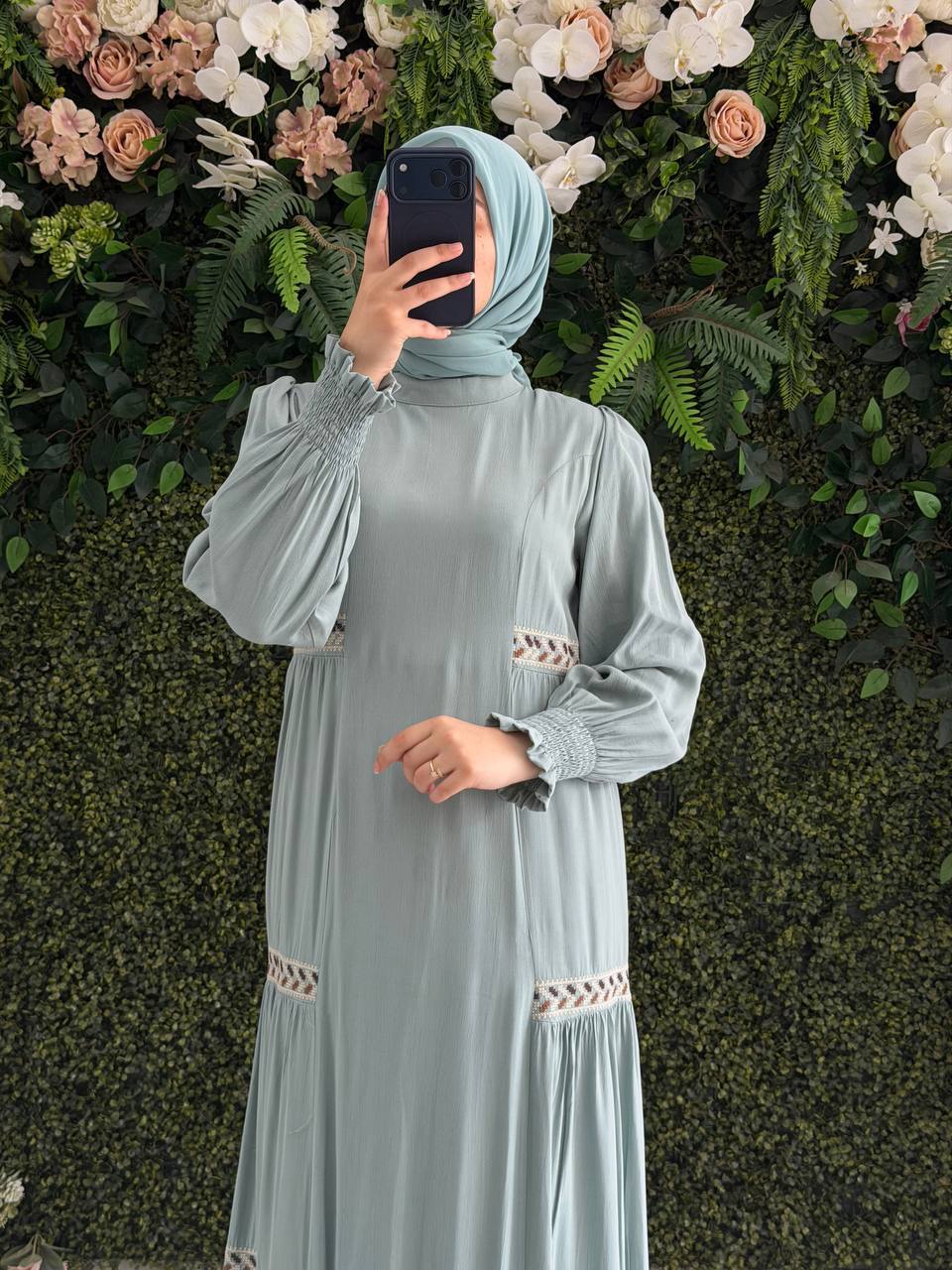 Desenlı Copra Elbise 9231