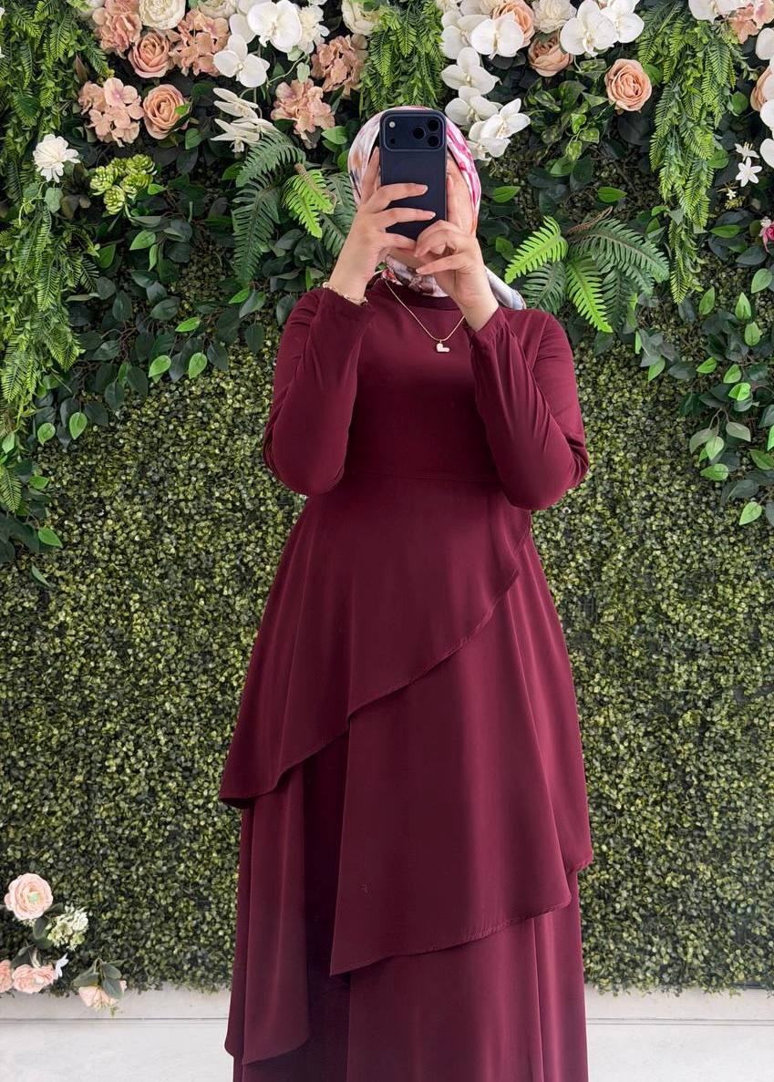 Medine İpek Elbise 9207