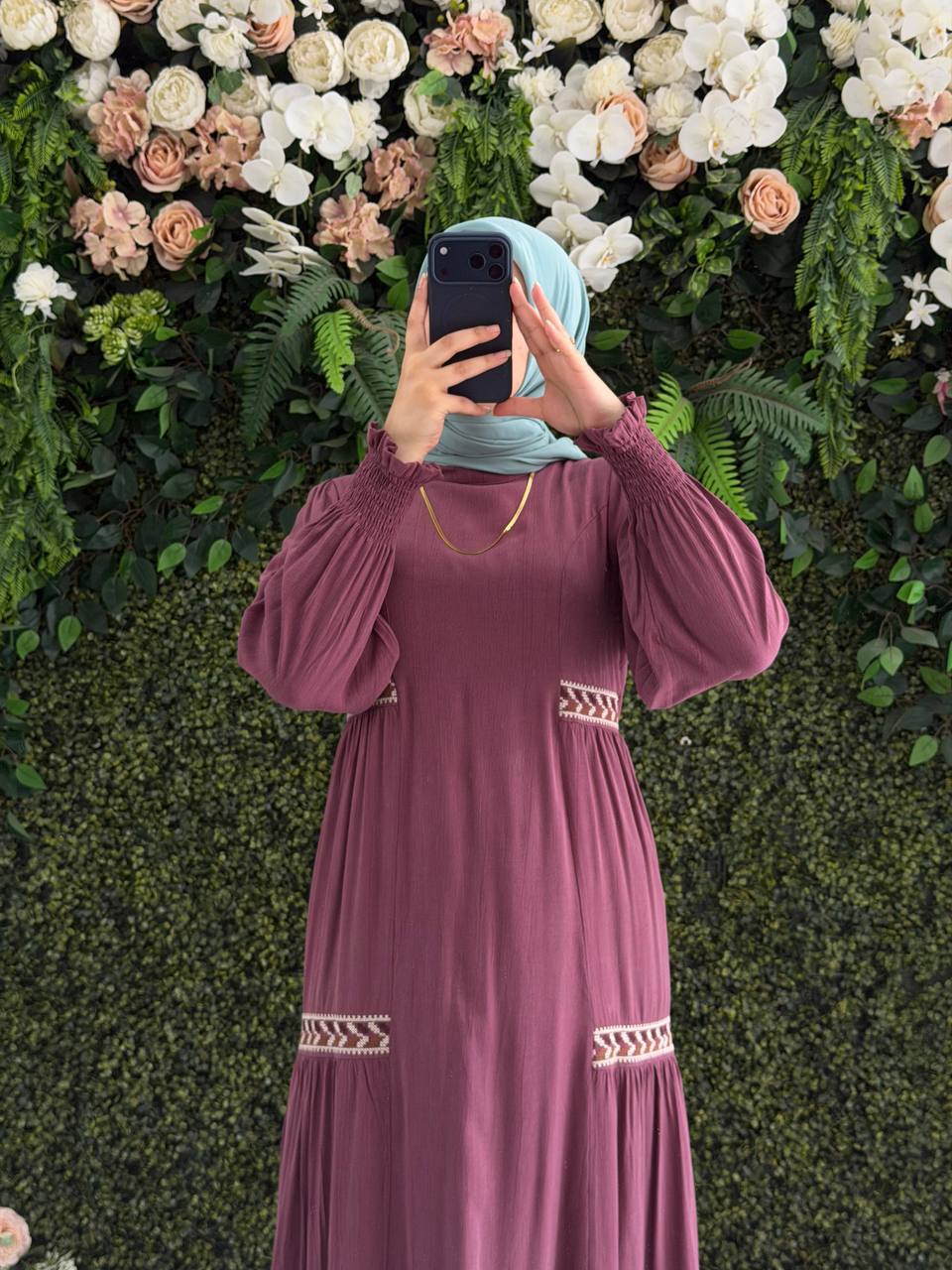 Desenlı Copra Elbise 9231