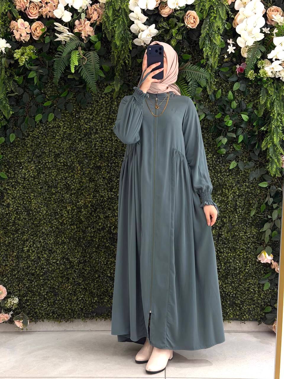 Medine İpek Elbise 9185