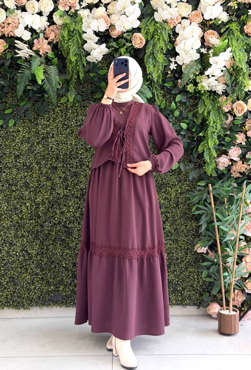 Linda Krep Elbise 9250