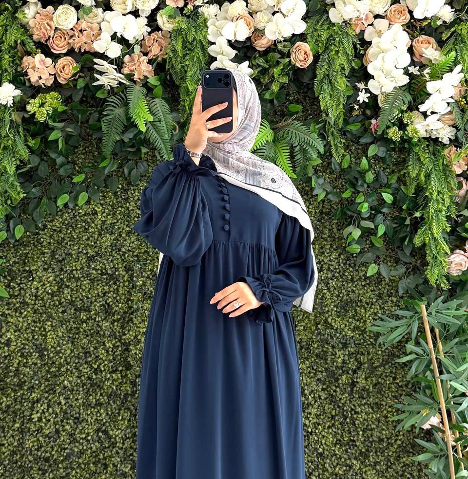 Medine İpek Elbise 9249