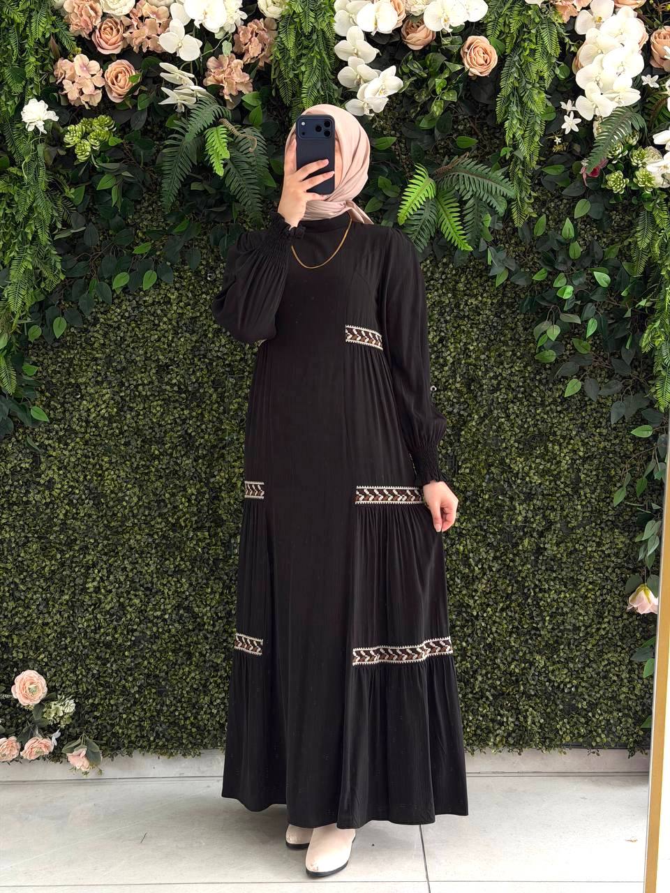 Desenlı Copra Elbise 9231