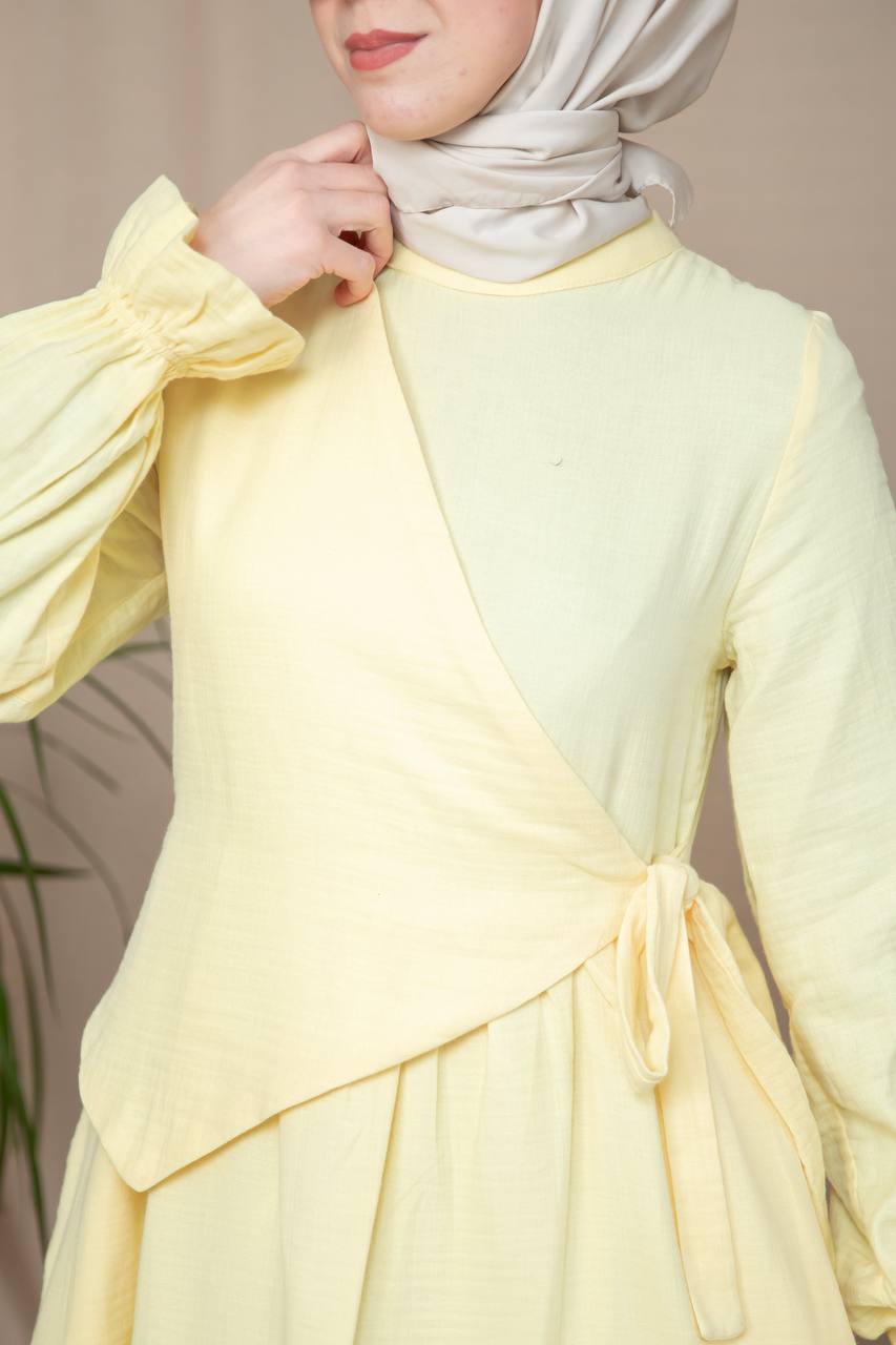 Müslin Elbise 9165