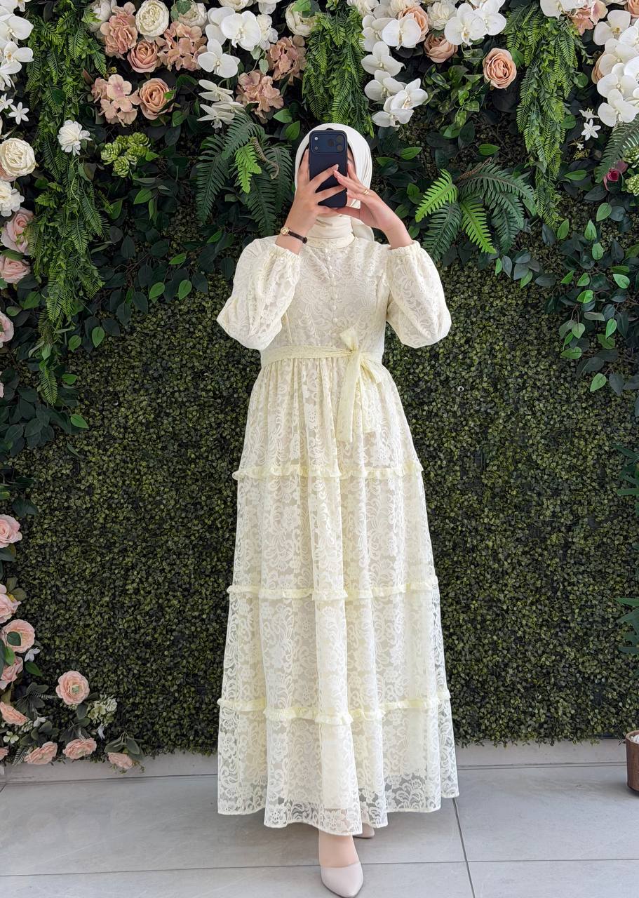 Dantel Elbise 9273 - Moda Fatma