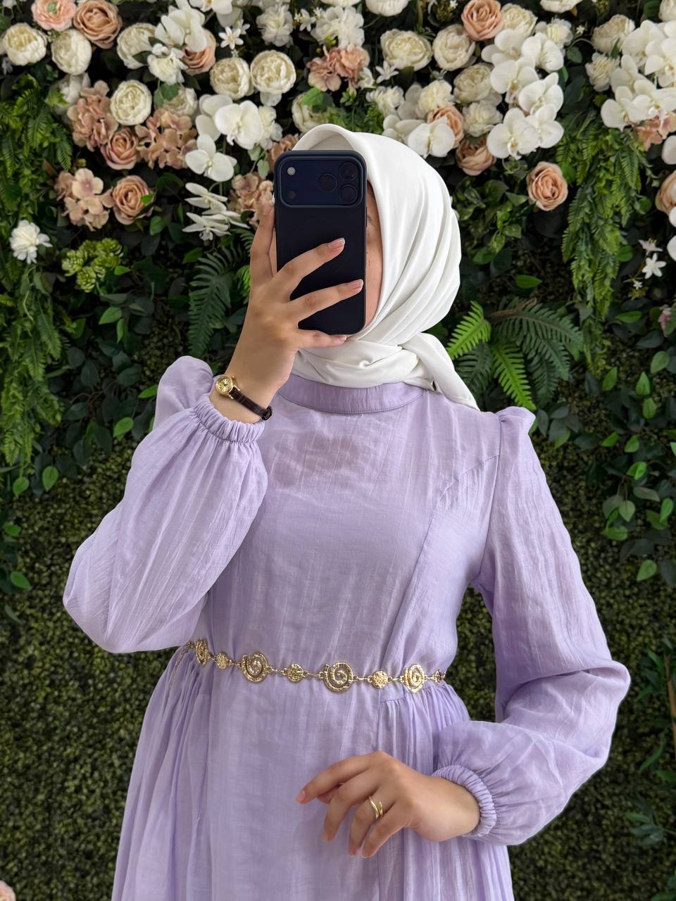 Şifon Harmosa Elbise 9275