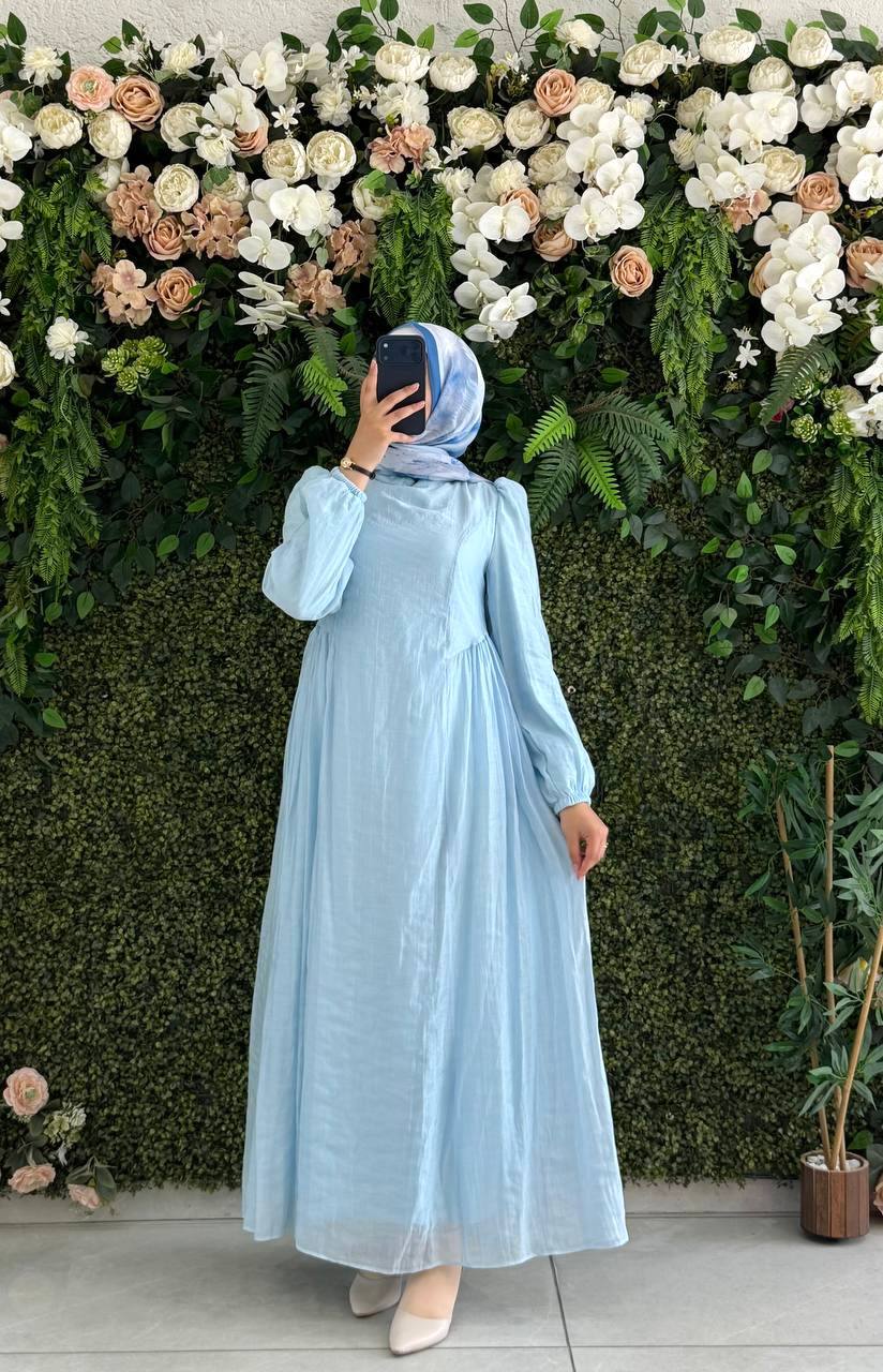Şifon Harmosa Elbise 9275 - Moda Fatma