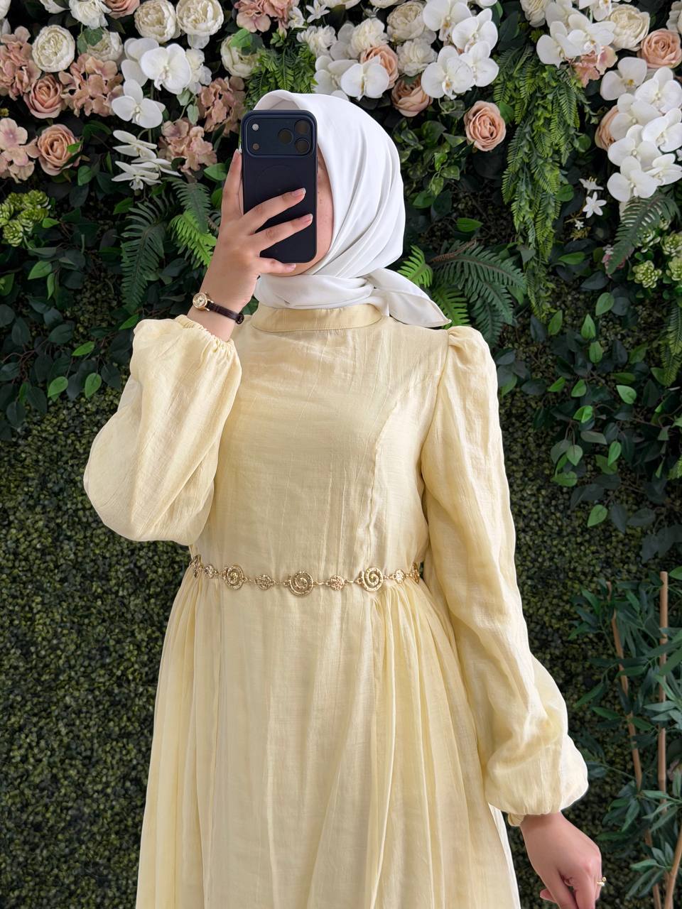 Şifon Harmosa Elbise 9275