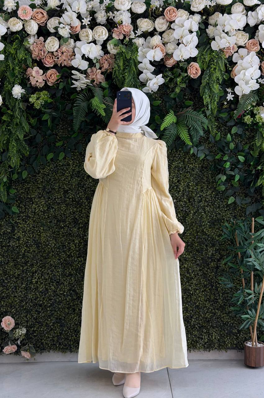 Şifon Harmosa Elbise 9275