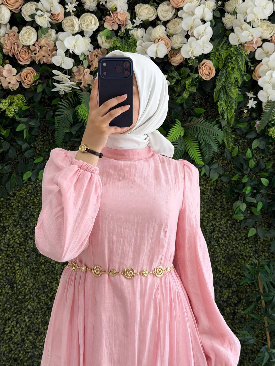 Şifon Harmosa Elbise 9275