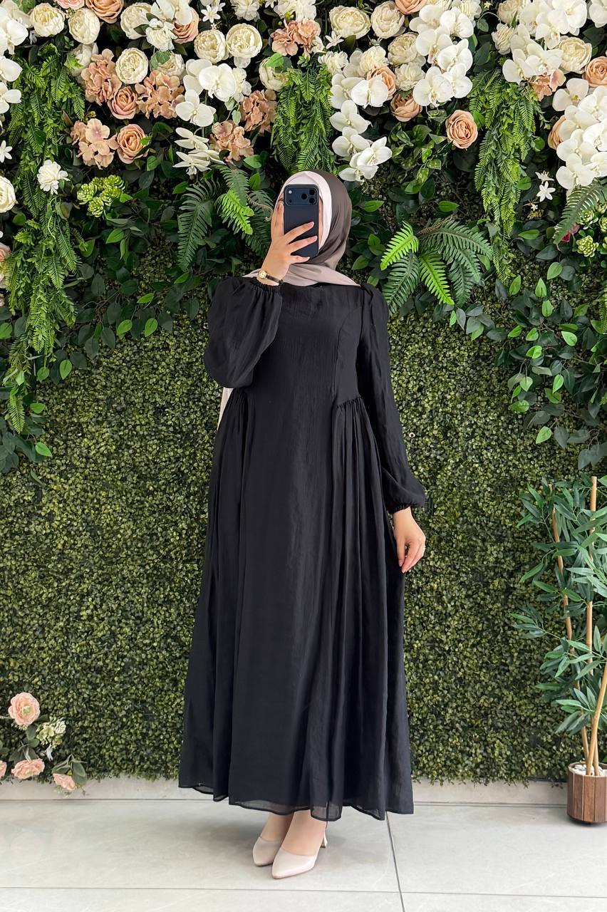 Şifon Harmosa Elbise 9275 - Moda Fatma