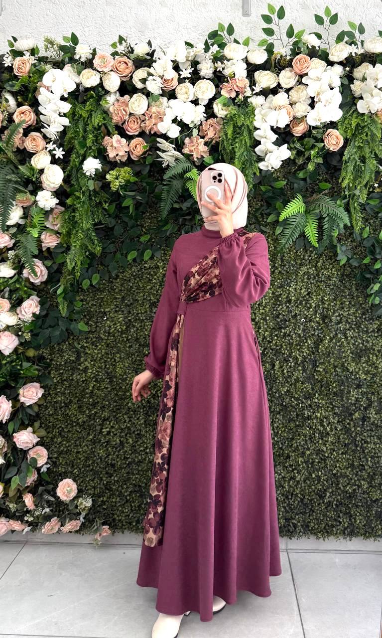 Star Süet elbise 8136