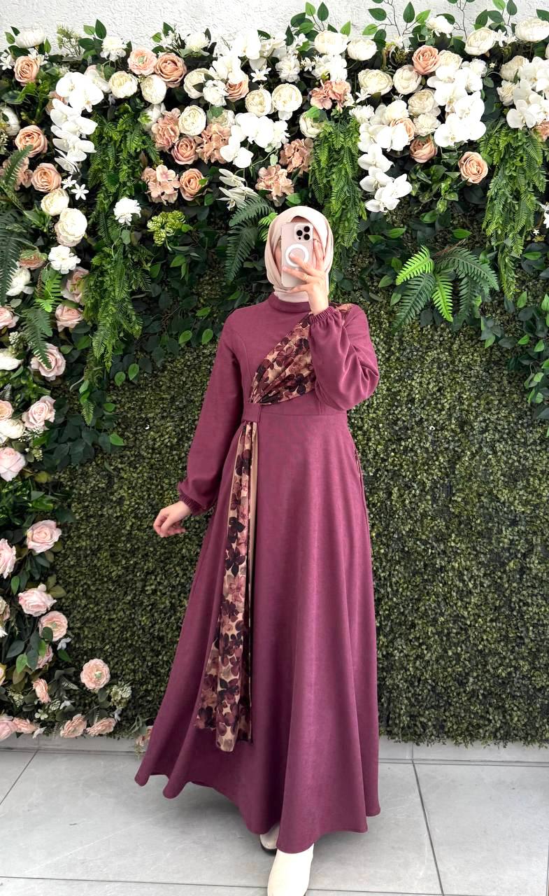 Star Süet elbise 8136