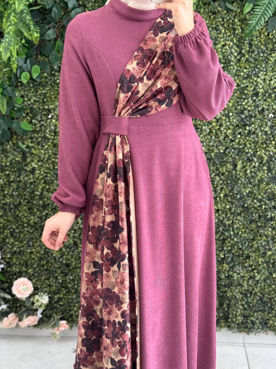 Star Süet elbise 8136