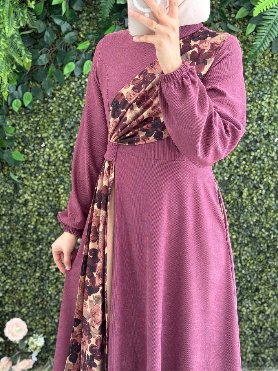 Star Süet elbise 8136