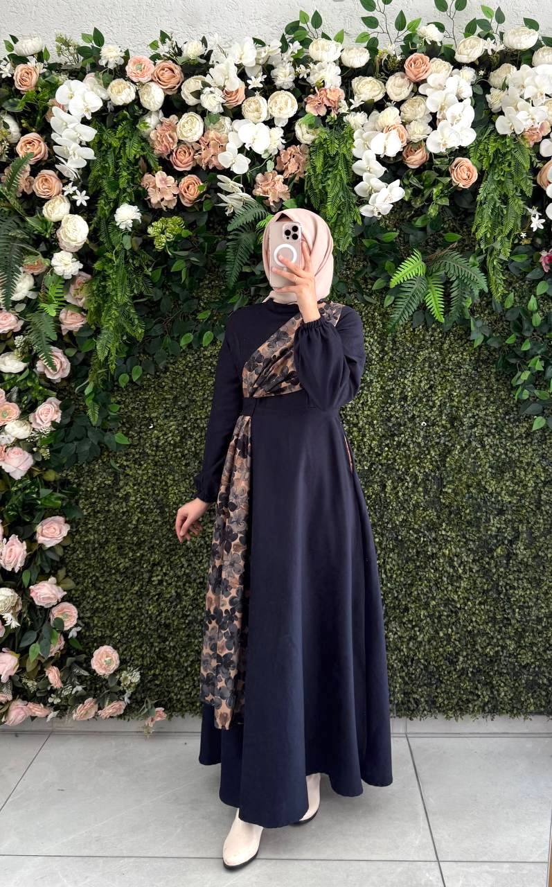 Star Süet elbise 8136