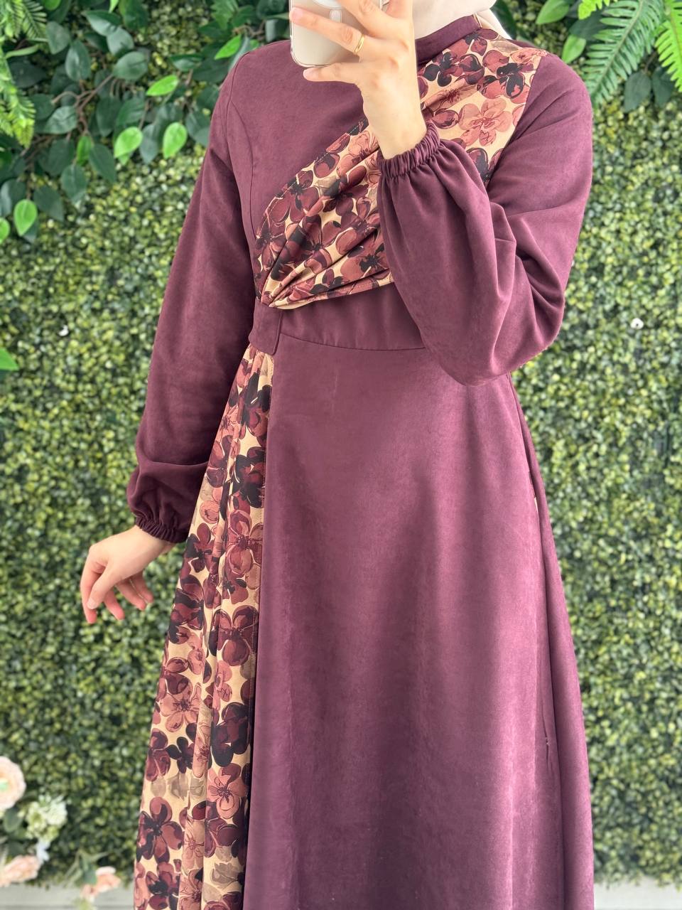 Star Süet elbise 8136