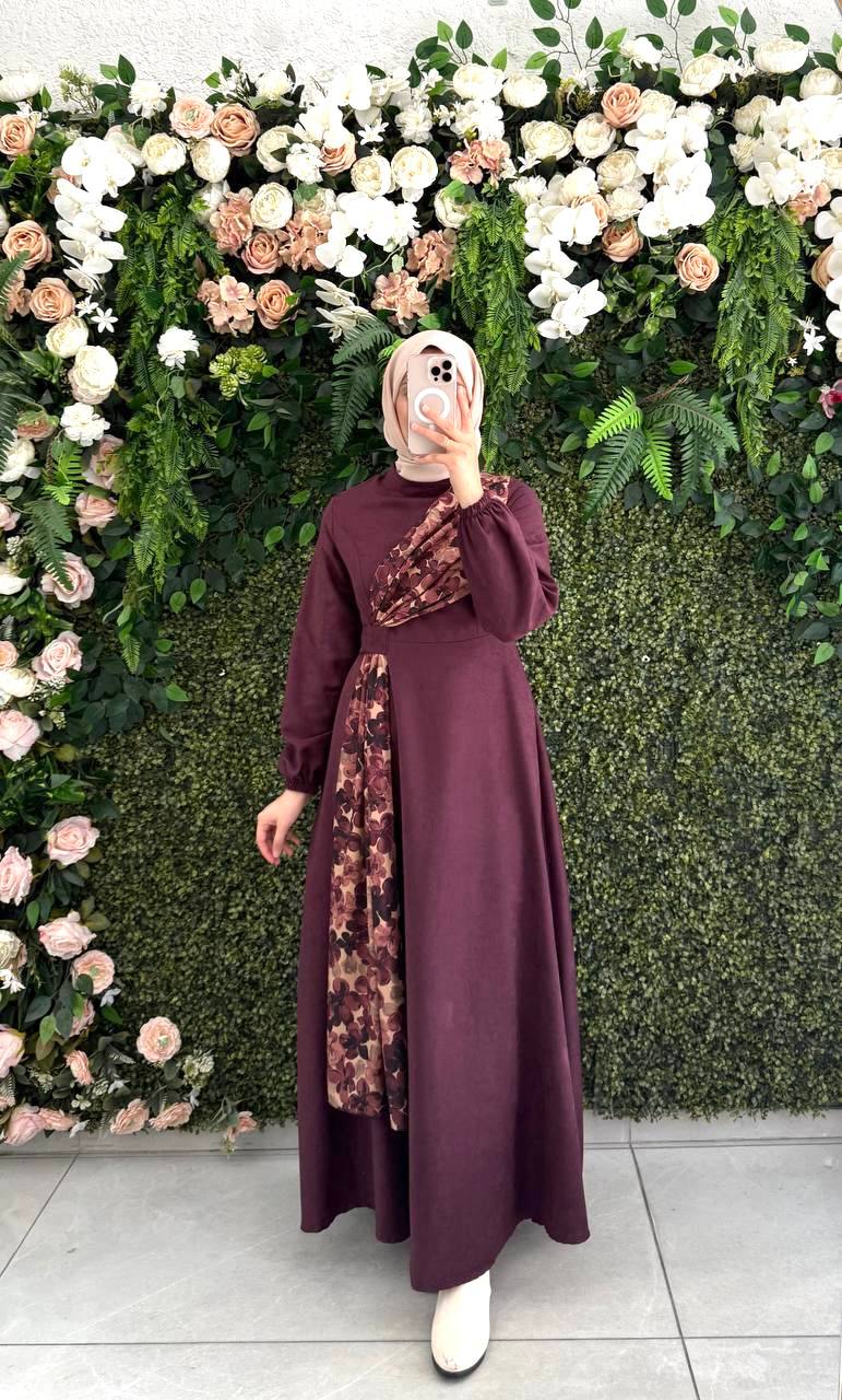 Star Süet elbise 8136