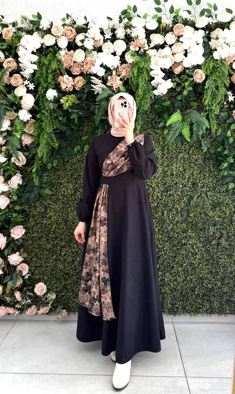 Star Süet elbise 8136