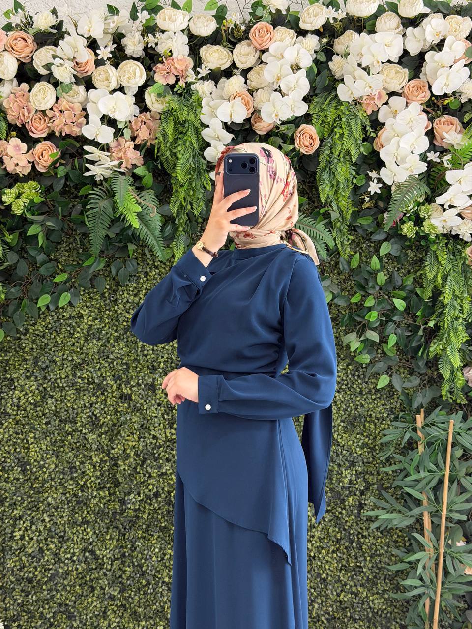 Kristal Krep Elbise 9286