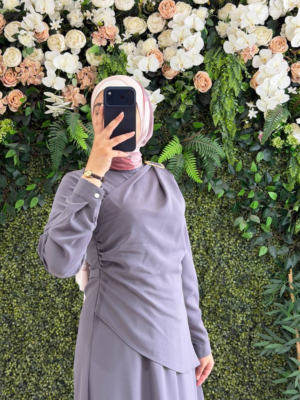 Kristal Krep Elbise 9286