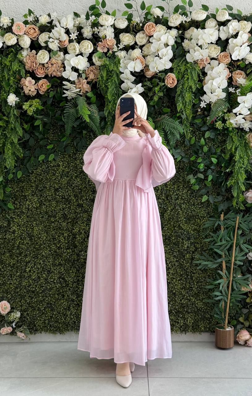 Şifon Harmosa Elbise 9287 - Moda Fatma