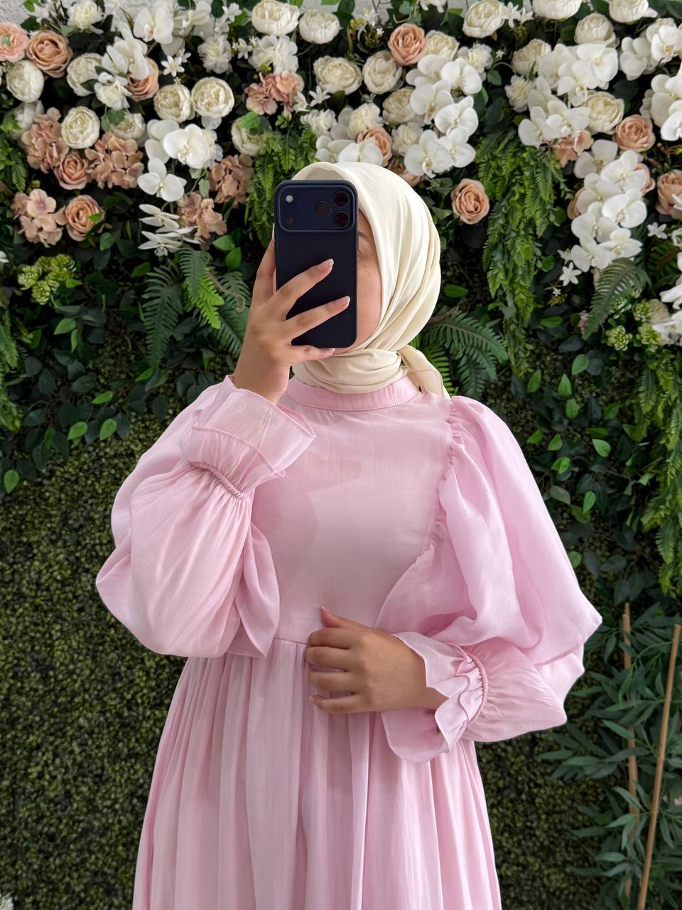Şifon Harmosa Elbise 9287 - Moda Fatma