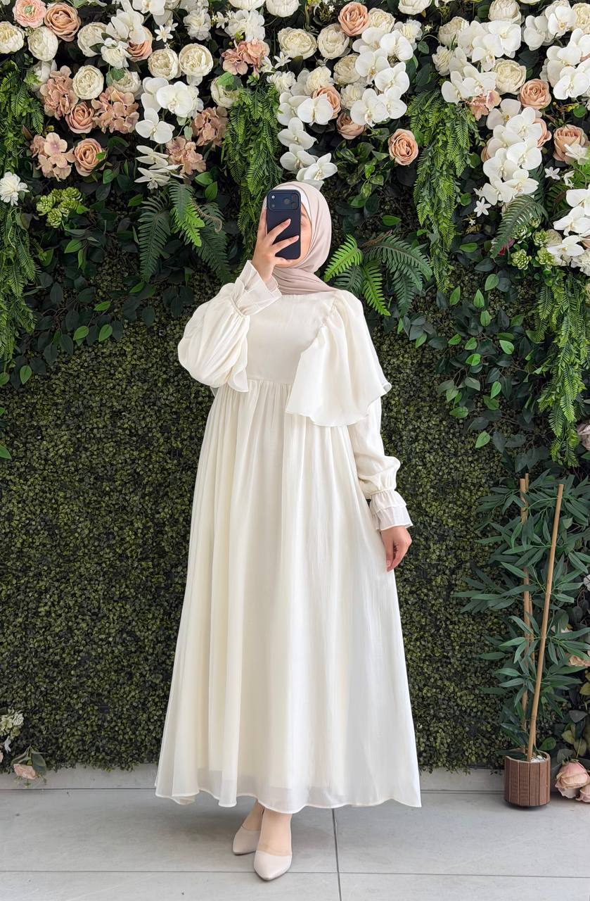 Şifon Harmosa Elbise 9287 - Moda Fatma
