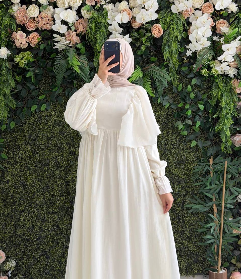 Şifon Harmosa Elbise 9287 - Moda Fatma