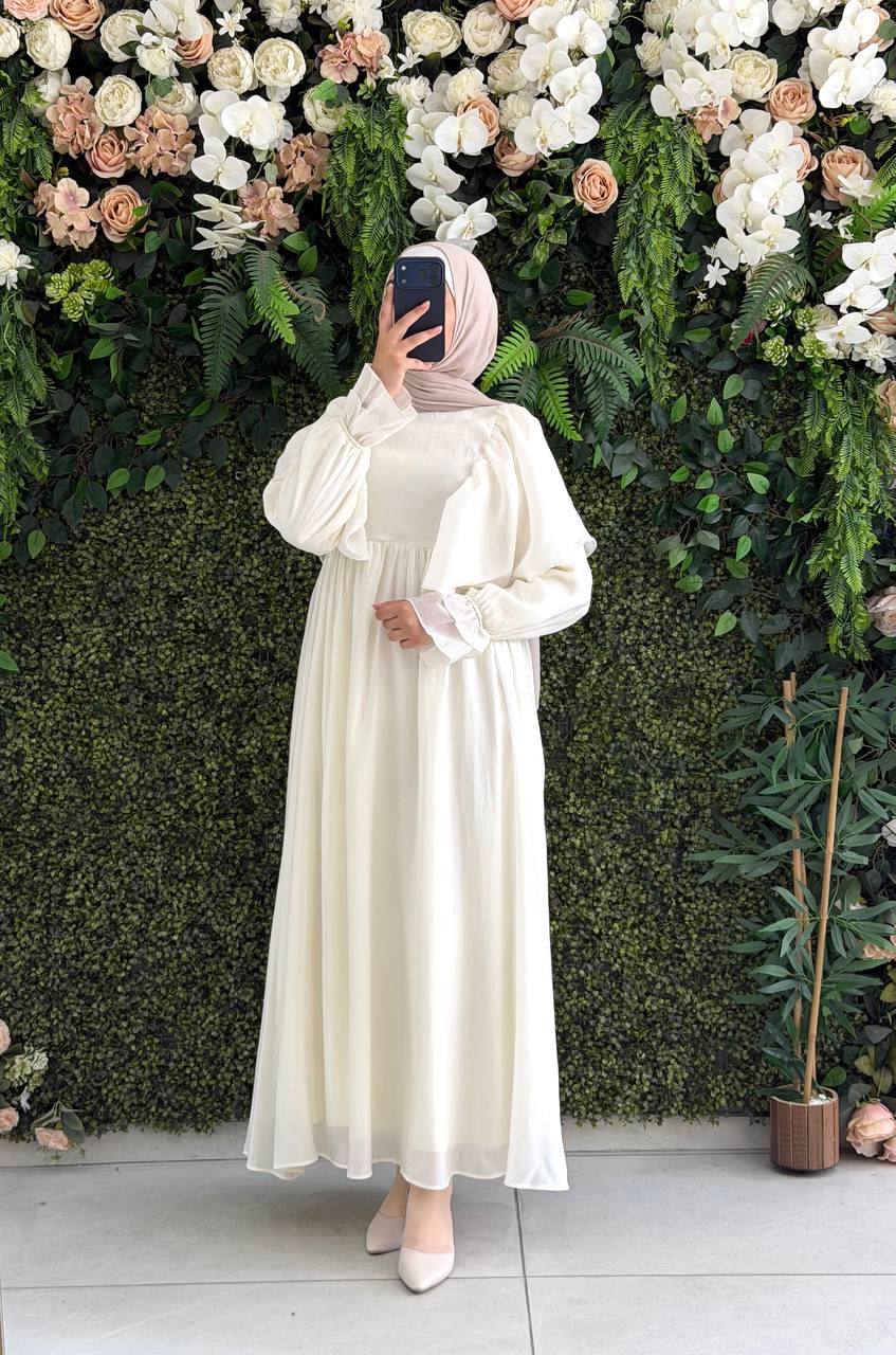 Şifon Harmosa Elbise 9287 - Moda Fatma